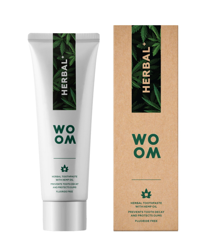 WOOM Herbal+ Zubní pasta 75 ml