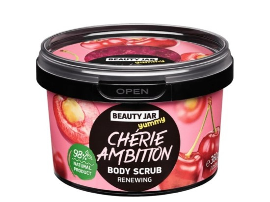 Beauty Jar Yummy Chérie Ambition jemný tělový peeling 360 g