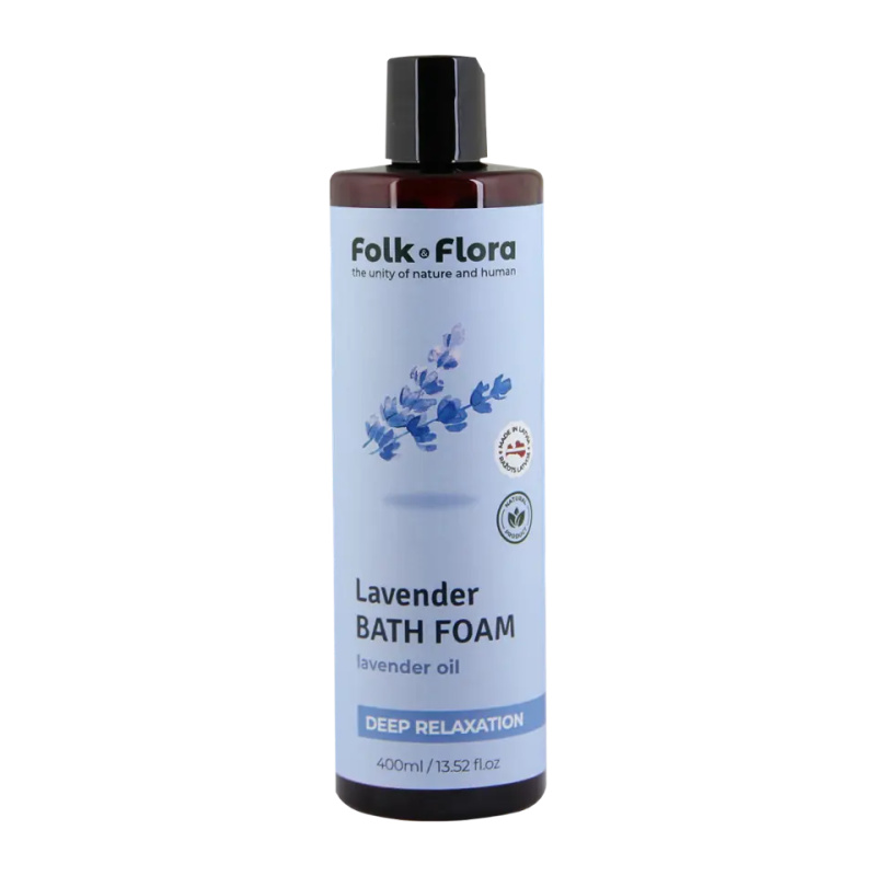 Folk&Flora Pěna do koupele Lavander 400 ml
