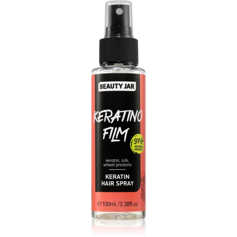 Beauty Jar Keratino Film keratinový sprej pro slabé, namáhané vlasy 100 ml
