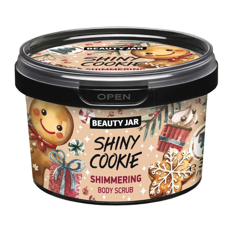 Beauty Jar Tělový peeling Shiny Cookie 360 g
