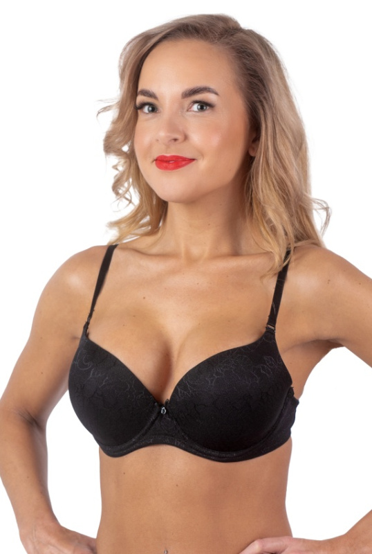Dámská PUSH-UP podprsenka Fantasy 1771 Barva: Černá, Velikost: 70B