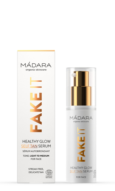 Mádara Fake It samoopalovací sérum na obličej 30 ml