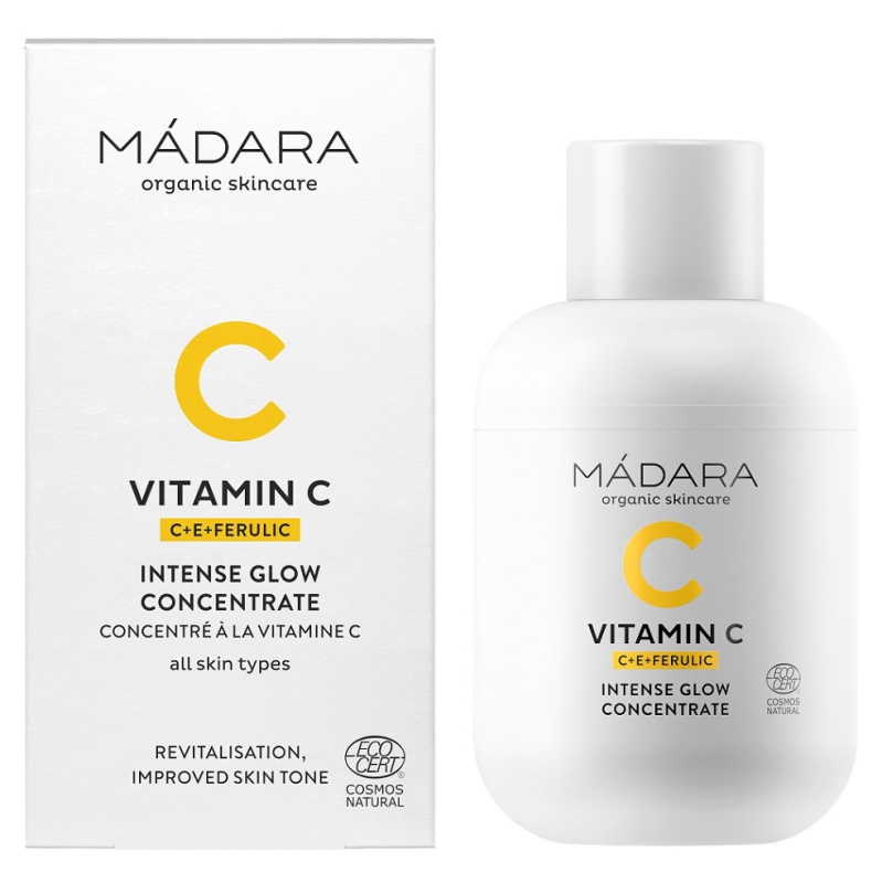 MÁDARA Vitamin C Intense Glow rozjasňující koncentrát 30 ml