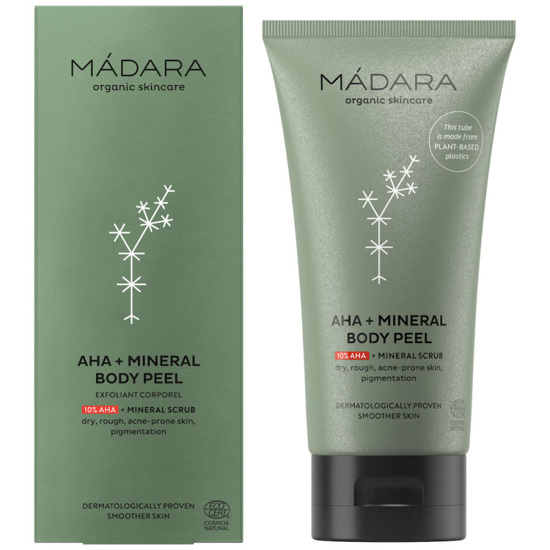 MÁDARA AHA+Mineral vyhlazující tělový peeling 175 ml