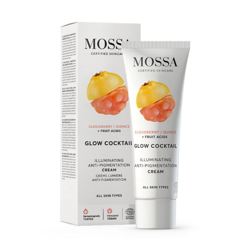 MOSSA GLOW COCKTAIL Rozjasňující krém proti pigmentaci 50 ml