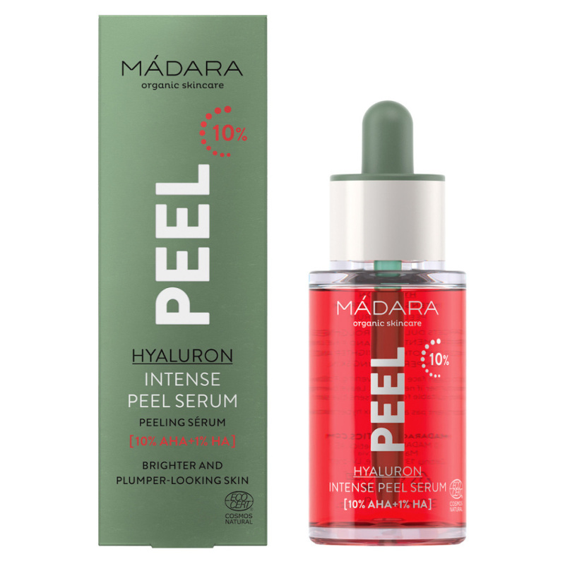 MÁDARA Peel hyaluronové sérum s peelingovým efektem 30 ml