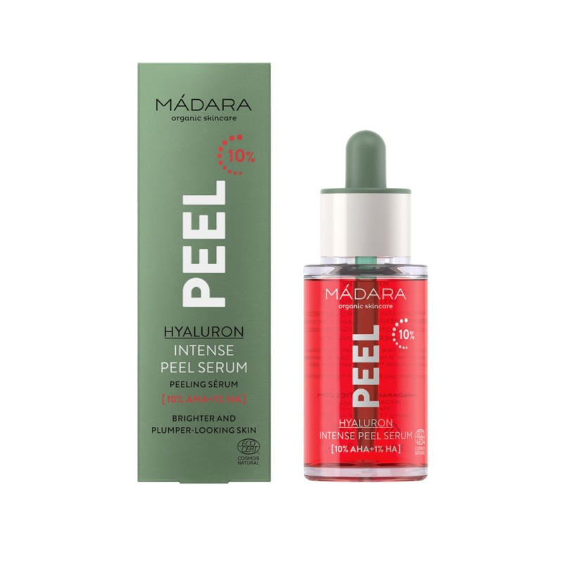 MÁDARA Peel hyaluronové sérum s peelingovým efektem 30 ml