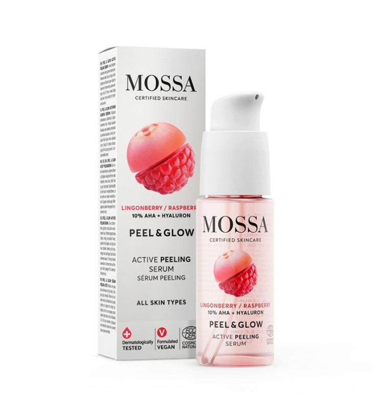 Mossa Peel & Glow jemný peeling 30 ml