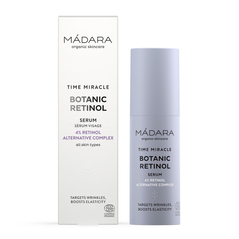 MÁDARA Time Miracle Botanic Retinol protivráskové retinolové sérum 30 ml