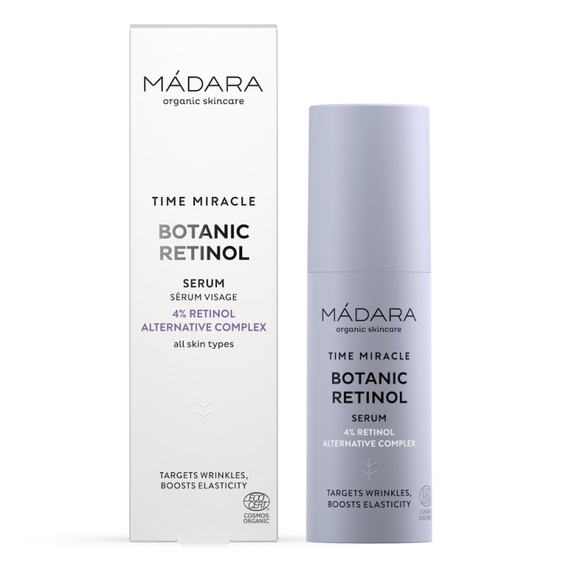 MÁDARA Time Miracle Botanic Retinol protivráskové retinolové sérum 30 ml