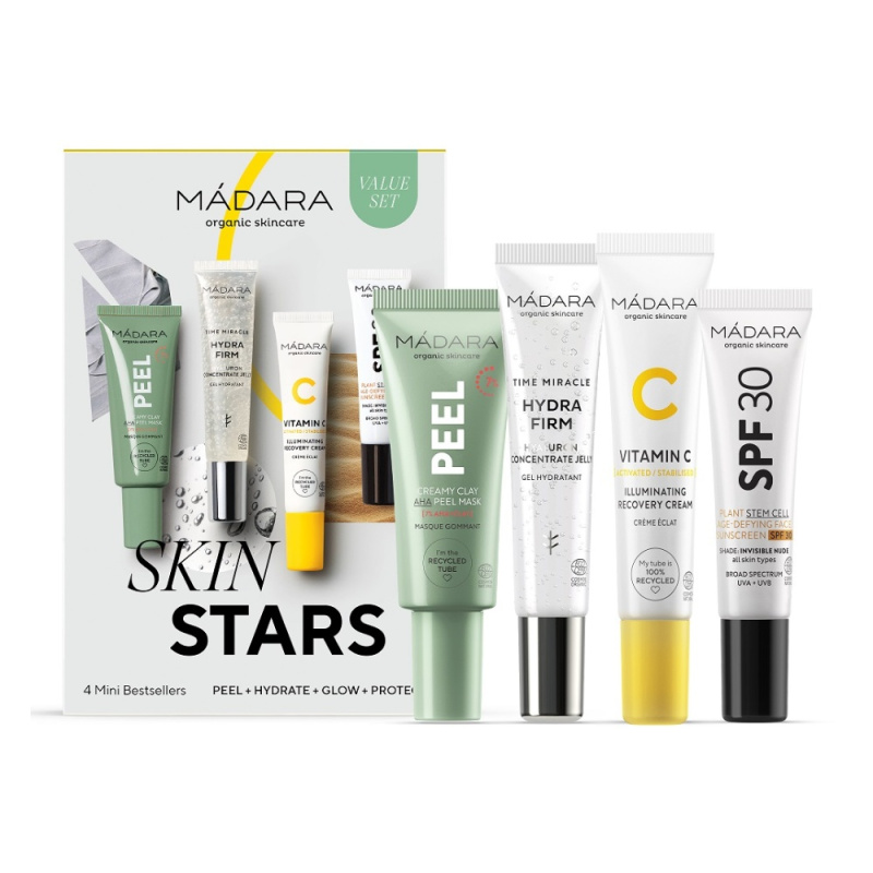 Mádara Set 4 ikonických produktů SKIN STARS, 57 ml