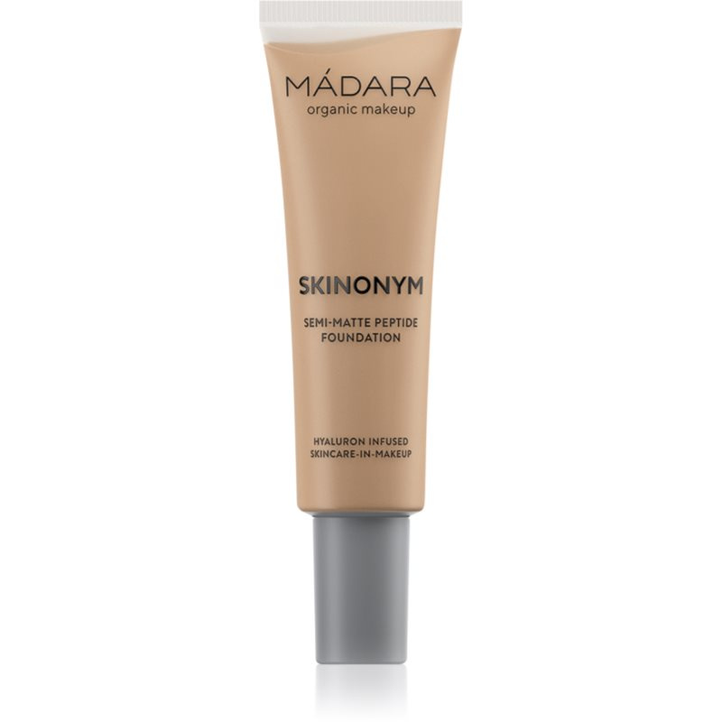 MÁDARA Skinonym Semi-Matte Peptide dlouhotrvající make-up s peptidy odstín #55 Clay 30 ml