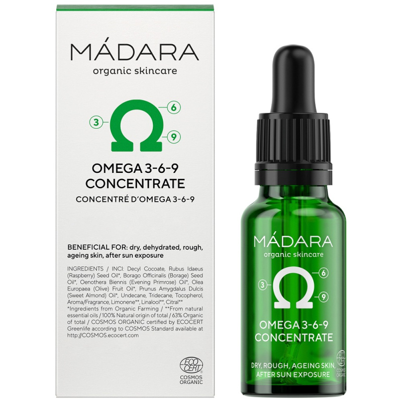 MÁDARA OMEGA 3-6-9 koncentrát na obličej a tělo 17.5 ml