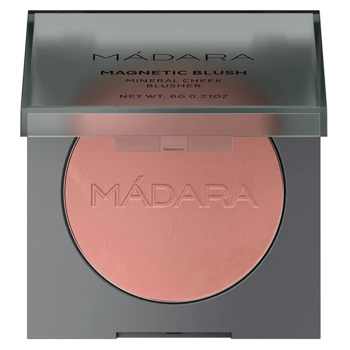 MÁDARA Magnetic Blush pudrová tvářenka odstín Bare Blossom 6 g