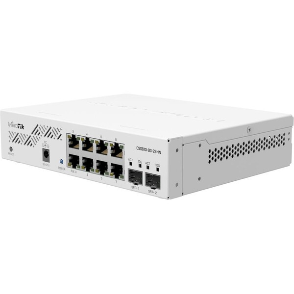Mikrotik CSS610-8G-2S+IN Bílá
