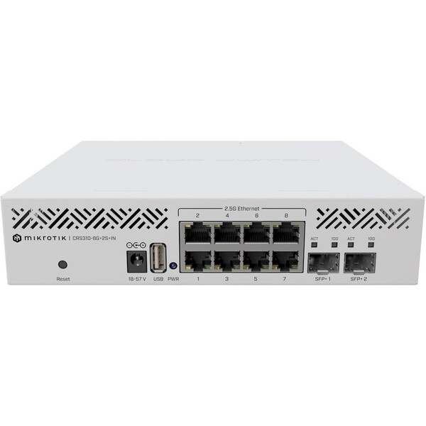 Mikrotik CRS310-8G+2S+IN Bílá