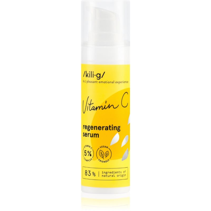 Kilig Vitamin C Regenerating regenerační pleťové sérum s kyselinou hyaluronovou 30 ml