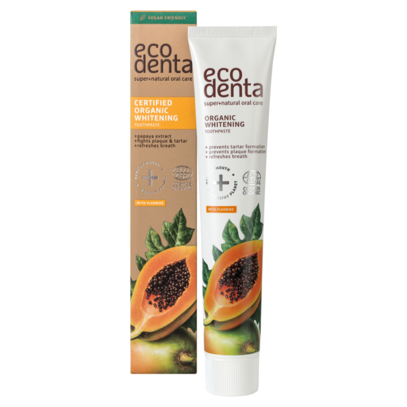 Ecodenta Certified Organic Whitening bělicí zubní pasta 75 ml