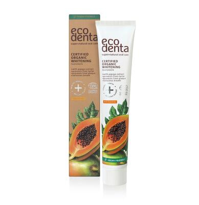 Ecodenta Certified Organic Whitening bělicí zubní pasta 75 ml