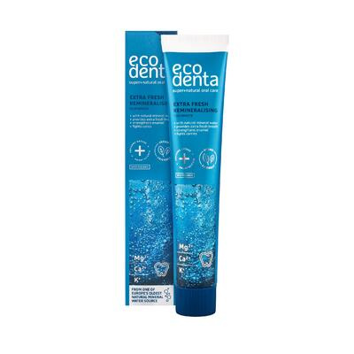 Ecodenta Extra Fresh and Remineralising remineralizační zubní pasta 75 ml