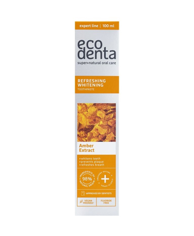 Ecodenta Refreshing Whitening osvěžující zubní pasta s bělicím účinkem 100 ml