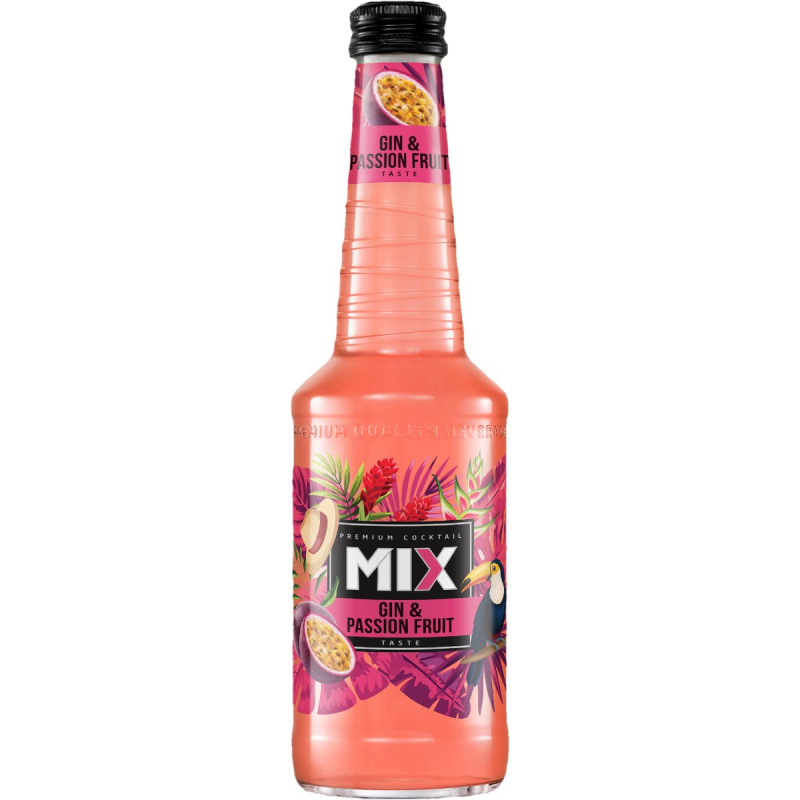 MIX Gin & Passion Fruit Cocktail 4% obj.