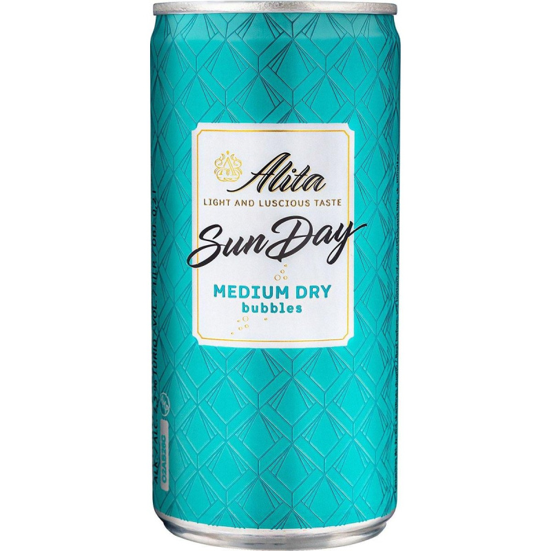 Alita SunDay Medium Dry bubbles plech