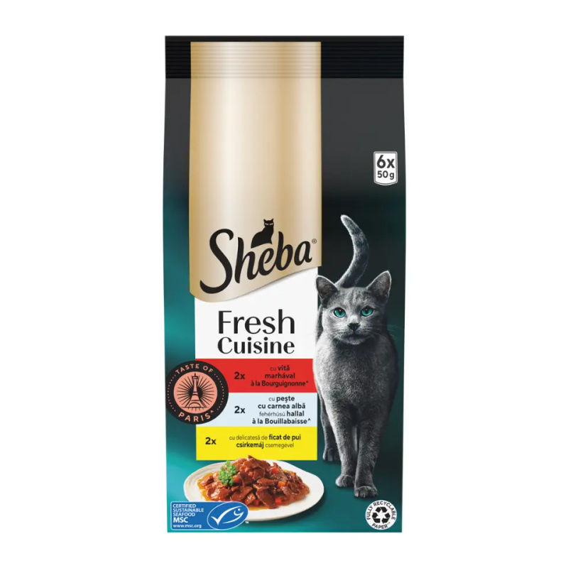 Sheba kapsa Fresh Cuisine - Taste of Paris 6x50g