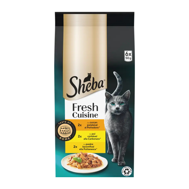 Sheba kapsa Fresh Cuisine - Taste of Rome 6x50g