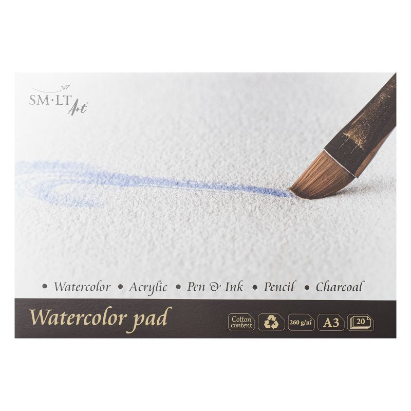 Skicák Watercolor pad (260g/m2, 20listů) A3