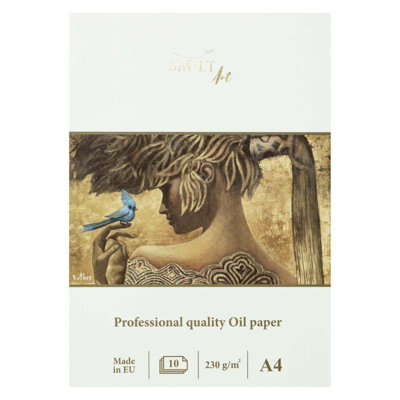 Skicák Oil painting pad (230g/m2, 10 listů) A4