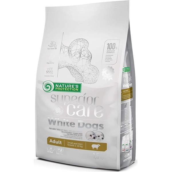 Nature’s Protection Superior Care Dog Dry White Dogs Adult Small Breeds Lamb 1,5 kg
