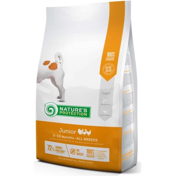 Nature's Protection Dog Dry Junior All Breeds 2 kg