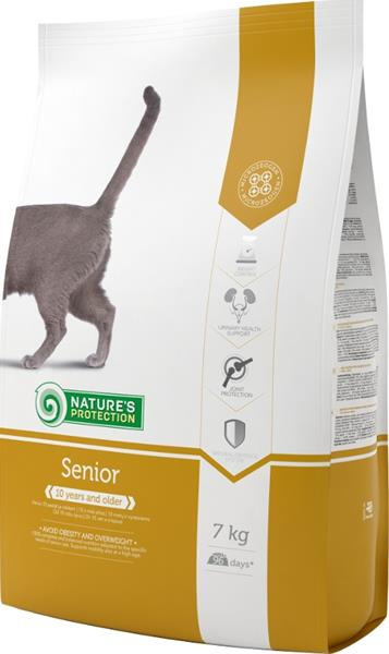 Nature's Protection Cat Dry Senior 7 kg