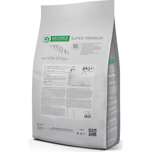 Nature’s Protection Dog Dry Superior Care Adult SB White GF Herring 10 kg