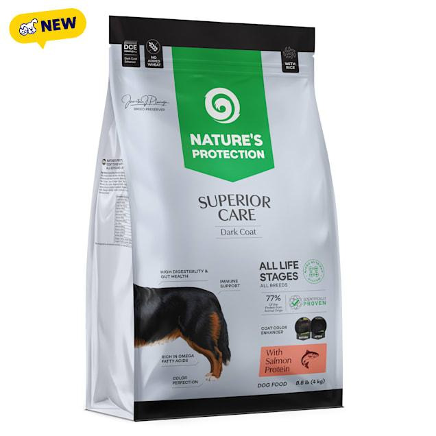 Nature's Protection Superior Care Dog Dry Dark Coat Adult Salmon 4 kg