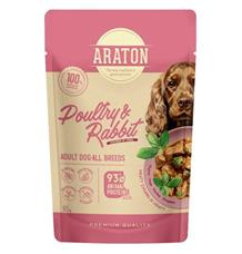Araton Dog kaps. Adult Poultry/Rabbit 85 g 85g