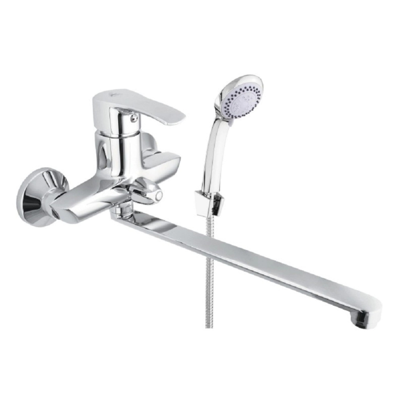 Rubineta Nástěnná vanová baterie Trento-11/C s příslušenstvím, 150 mm, chrom