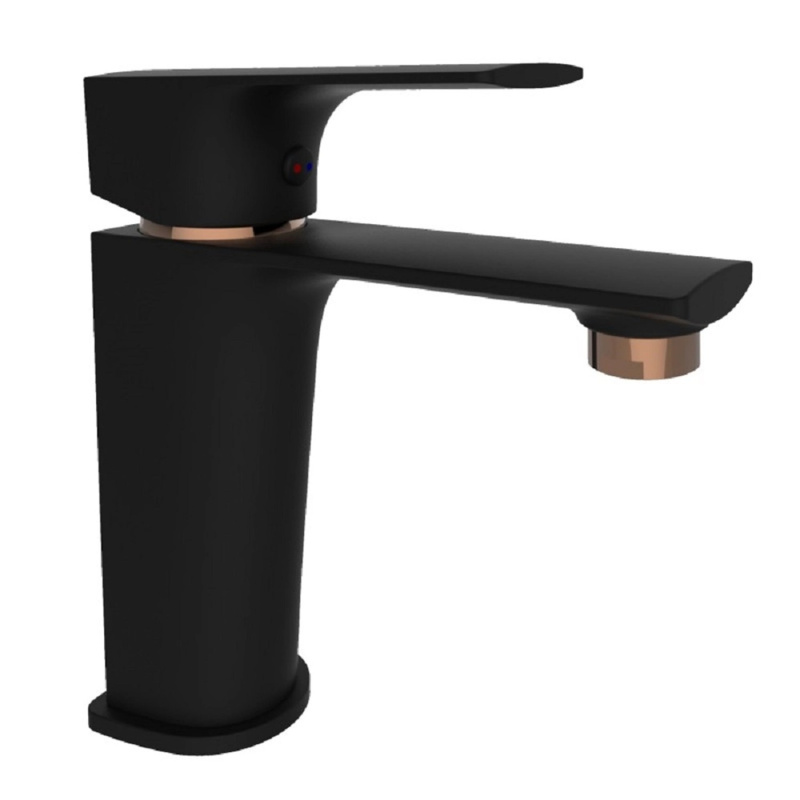 Rubineta Umyvadlová baterie Modena-18 stojánková, černá/zlato