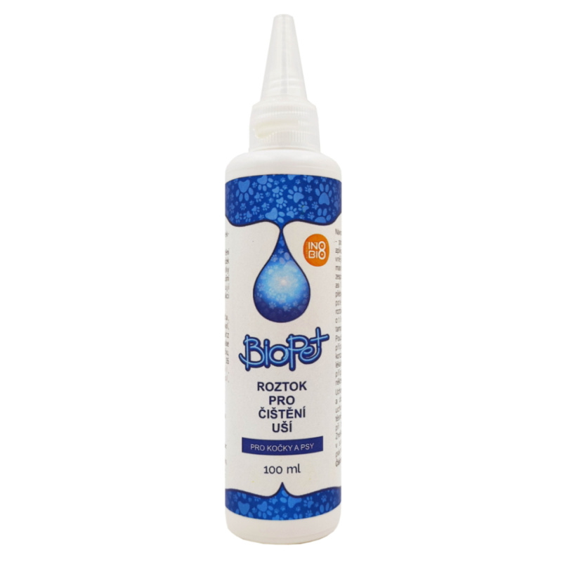 Biopet roztok pro čištění uší 100ml