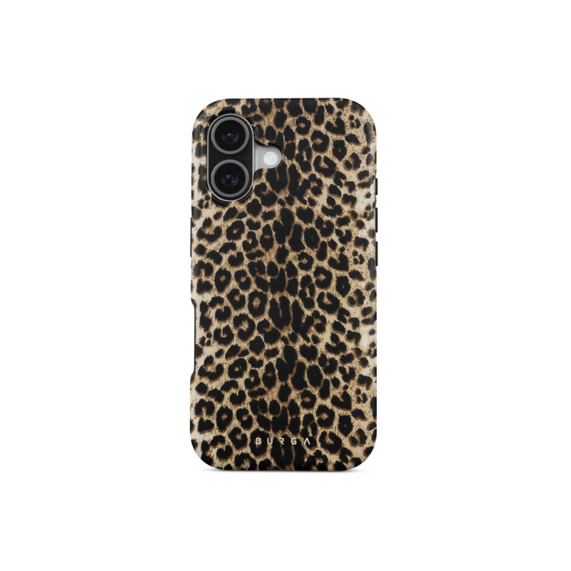 Kryt pro iPhone 17 Burga Player Tough MagSafe Case - leopard