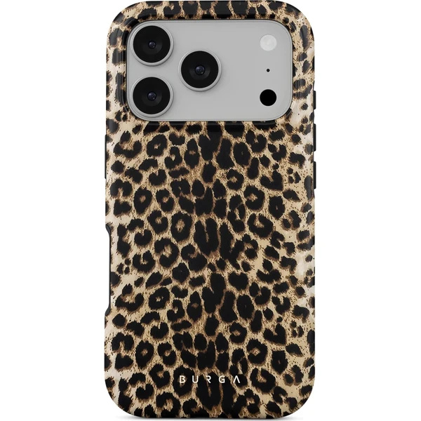 Kryt pro iPhone 17 Pro Burga Player Tough MagSafe Case - leopard