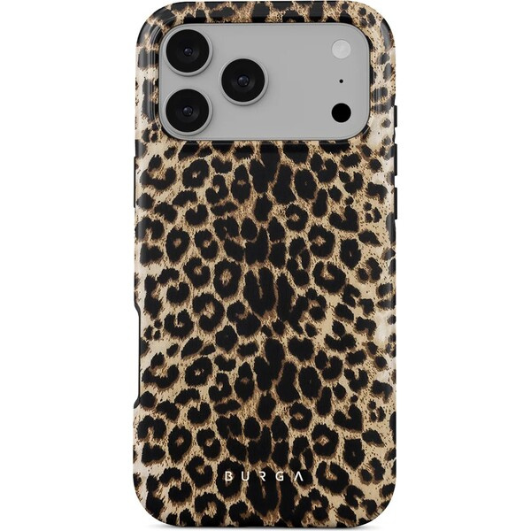 Kryt pro iPhone 17 Pro Max Burga Player Tough MagSafe Case - leopard