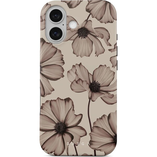 Kryt pro iPhone 17 Burga Barely Yours Tough MagSafe Case - květinový