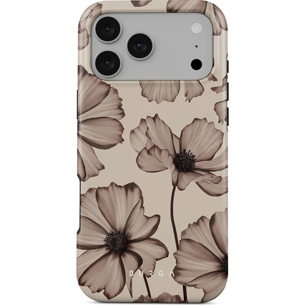 Kryt pro iPhone 17 Pro Max Burga Barely Yours Tough MagSafe Case - květinový
