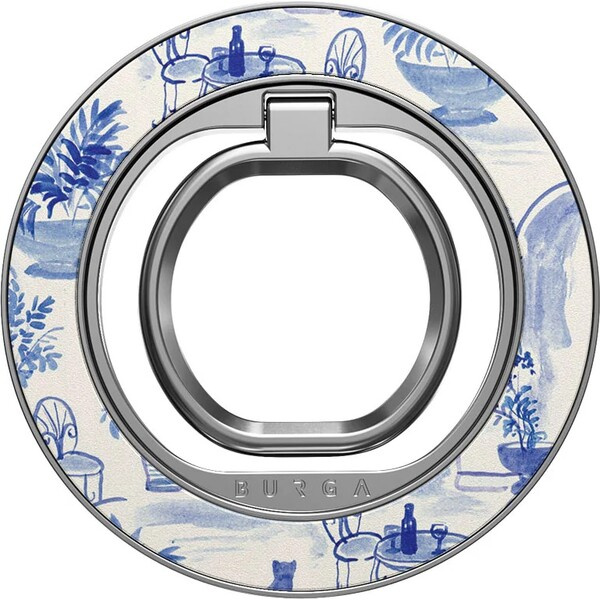 Burga Magnetic Ring držák Sobremesa stříbrný