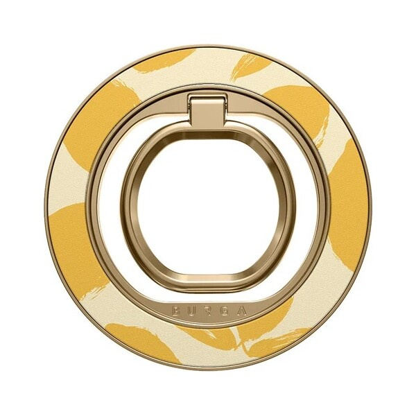Burga Magnetic Ring držák Lemon Tart zlatý