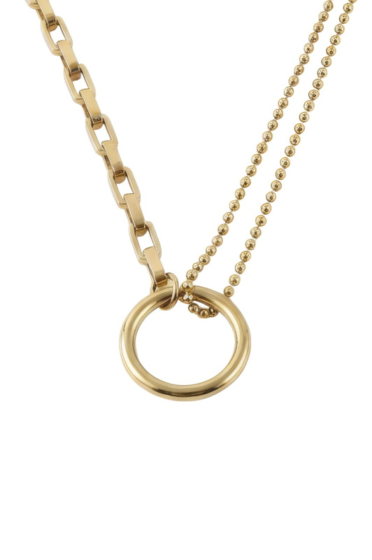 Emily Westwood Pozlacený náhrdelník se srdíčkem Kayleigh EWN250566G