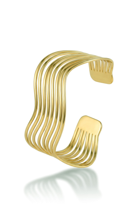 Marc Malone Stylový pevný náramek Orlina MCB260771G